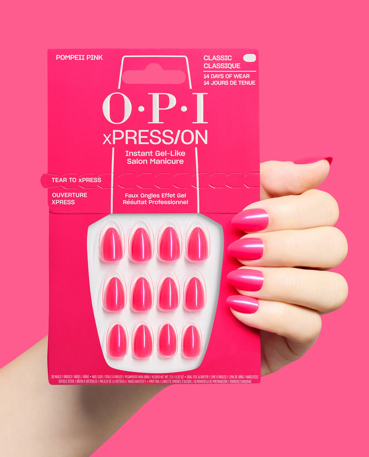 xPRESS/ON Pompeii Pink